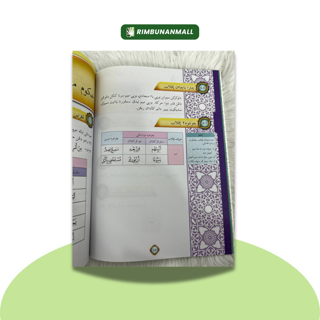 Kitab Tajwid - Darjah 4 Negeri Johor (KDF)
