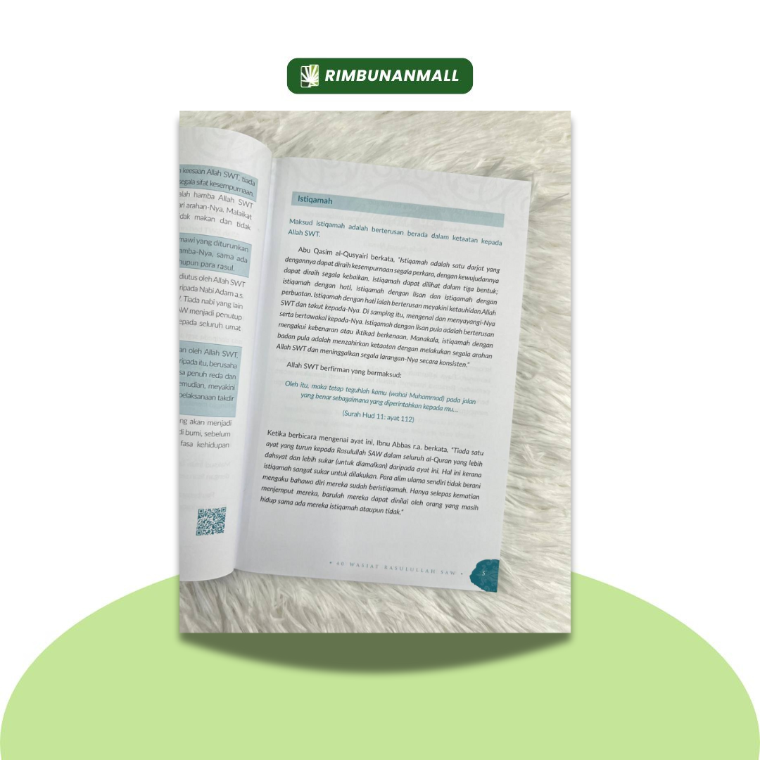 40 Wasiat Rasulullah SAW By Dr. Wan Ali Akbar Wan Abdullah (RIM)