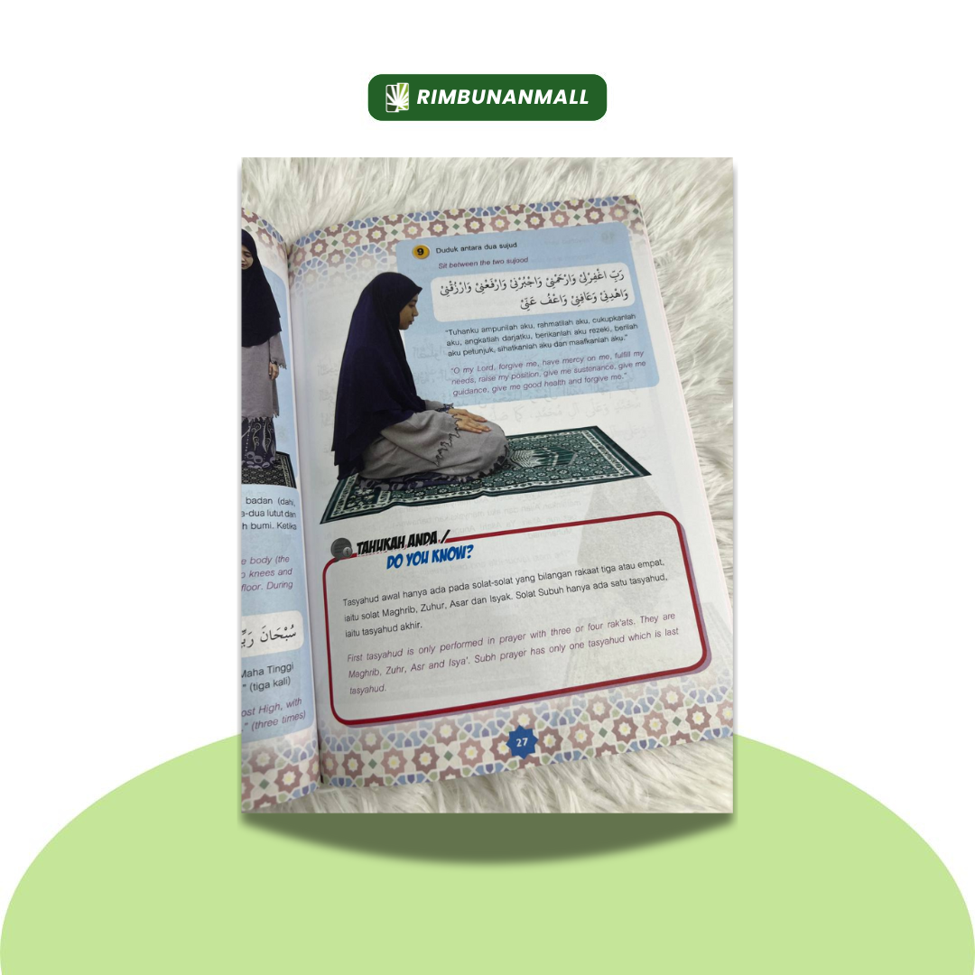 Kombo Panduan Lengkap Solat (Lelaki & Perempuan)