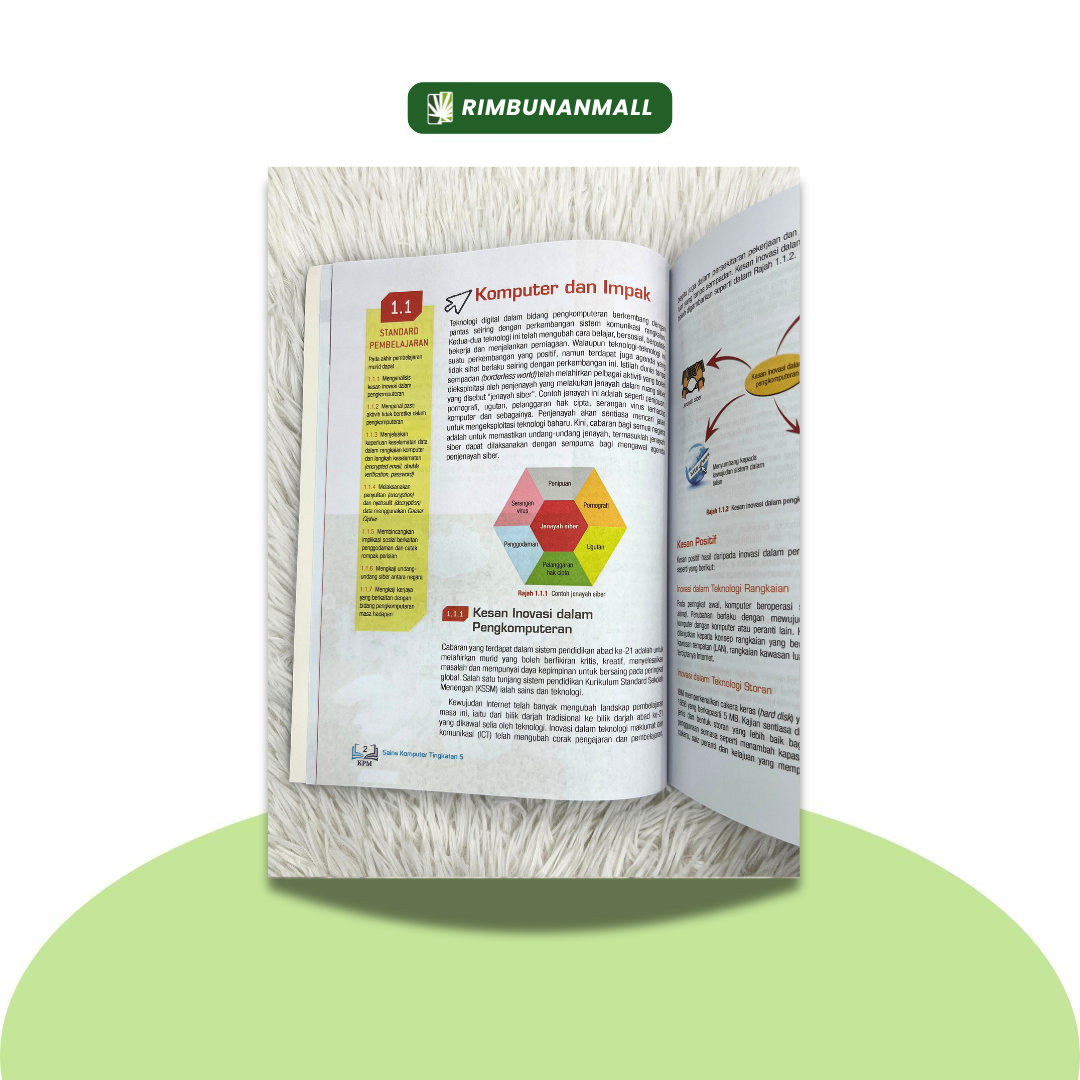 Buku Teks Sains Komputer Tingkatan 5 (KPM) (JI)