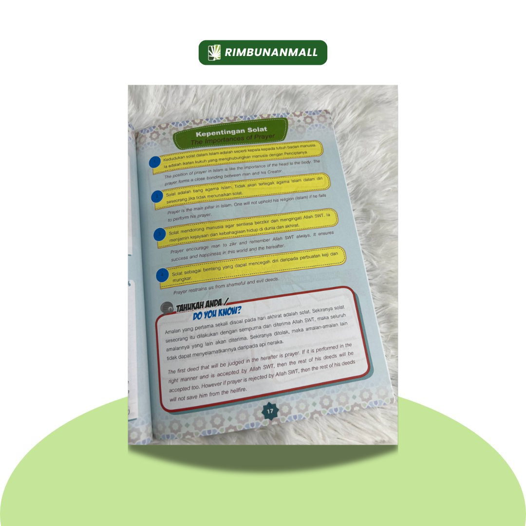 Kombo Panduan Lengkap Solat (Lelaki & Perempuan)